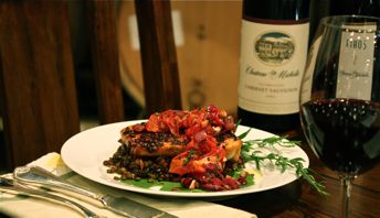 Grilled Copper River King Salmon